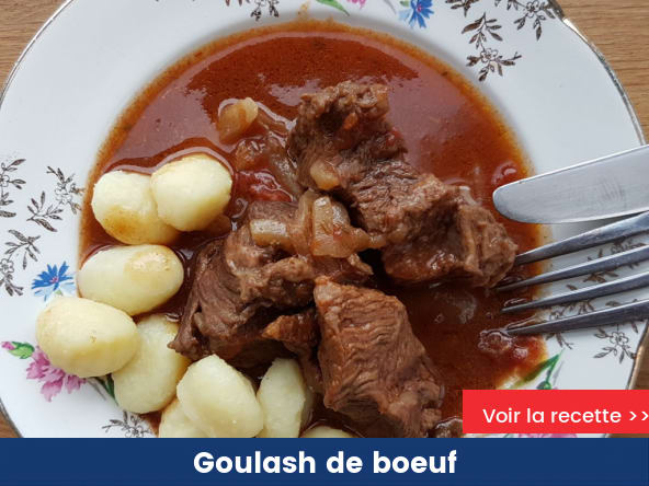Goulash de boeuf